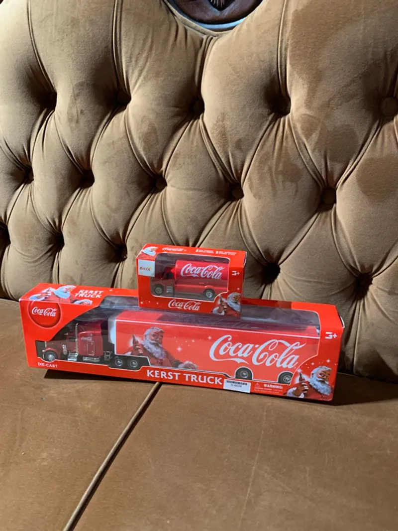 miniatur die-cast truk Natal Coca-Cola photo 1