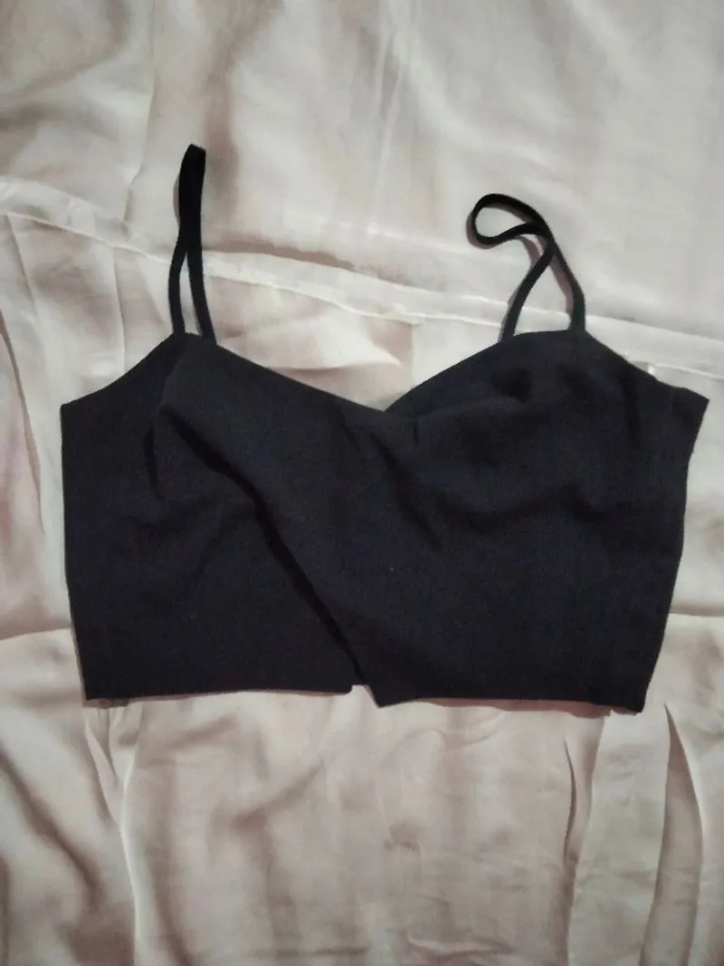 TANKTOP HITAM SILANG RESLETING  photo 1