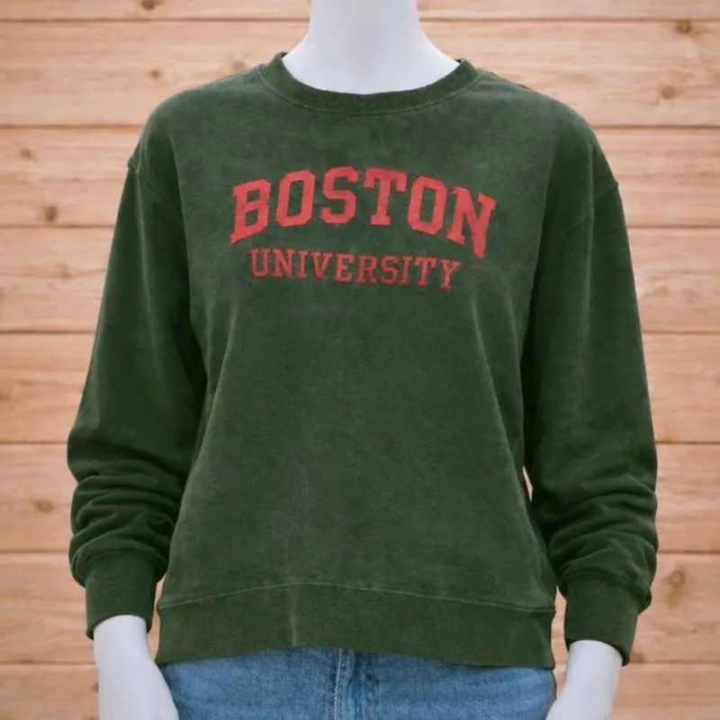 Kaos Panjang Crewneck Sweatshirt Perempuan Second Thrift Bos photo 1