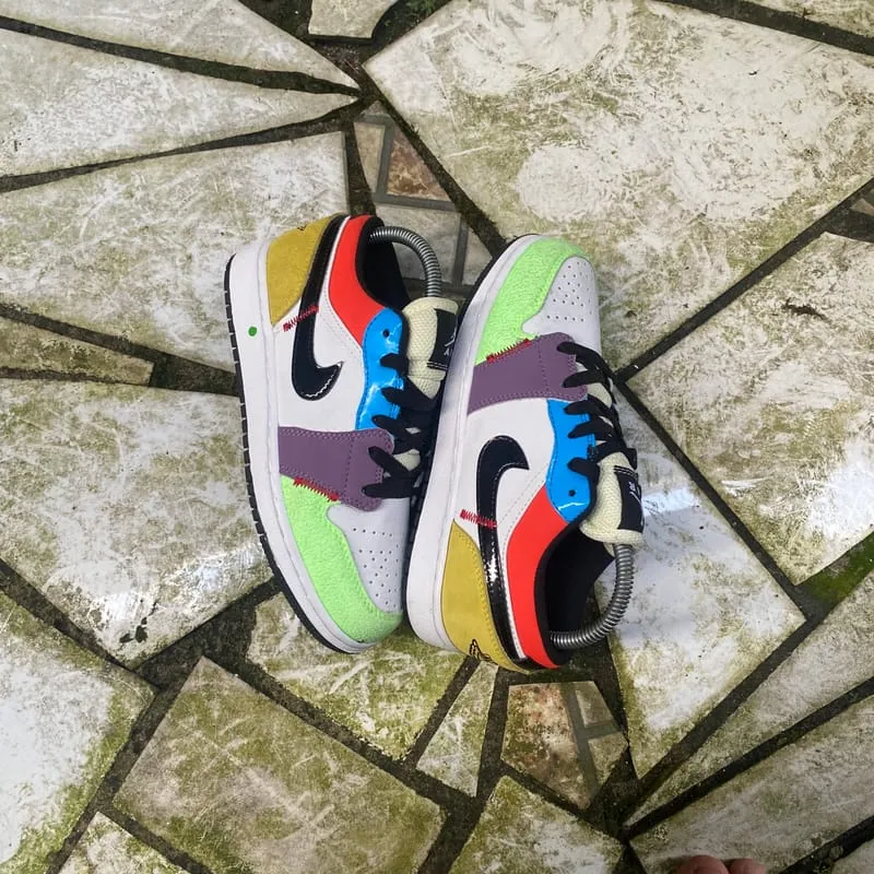 Nike Air Jordan Casual Sneakers Pria multicolor photo 1