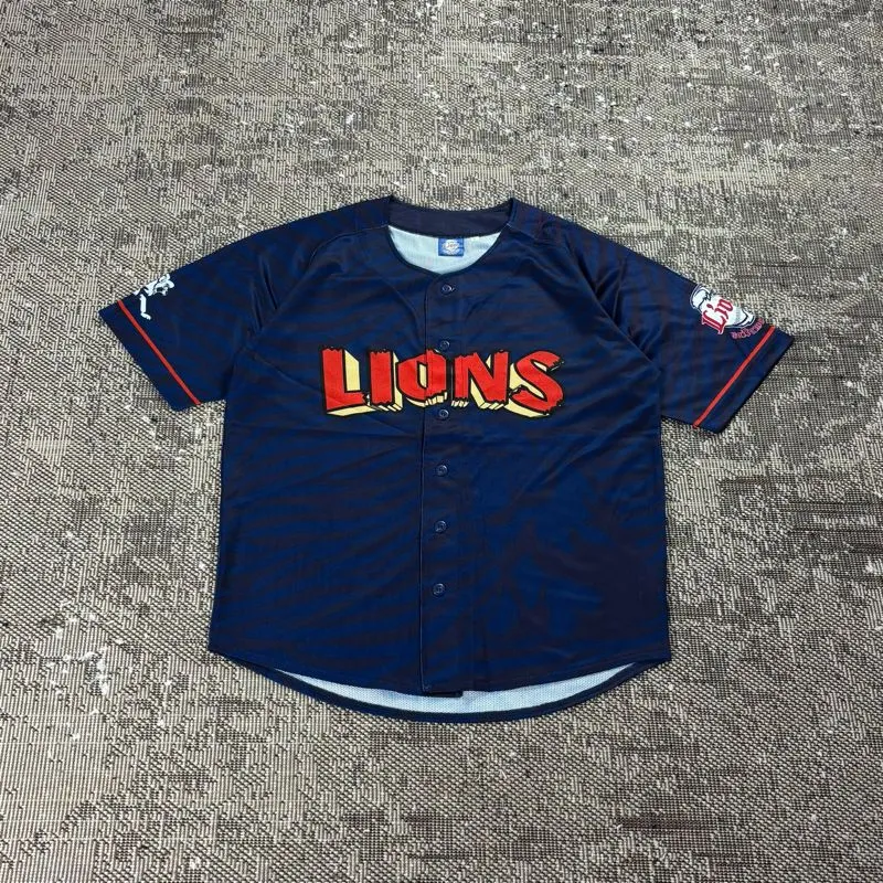 JERSEY BASEBALL LIONS, size M & L photo 1
