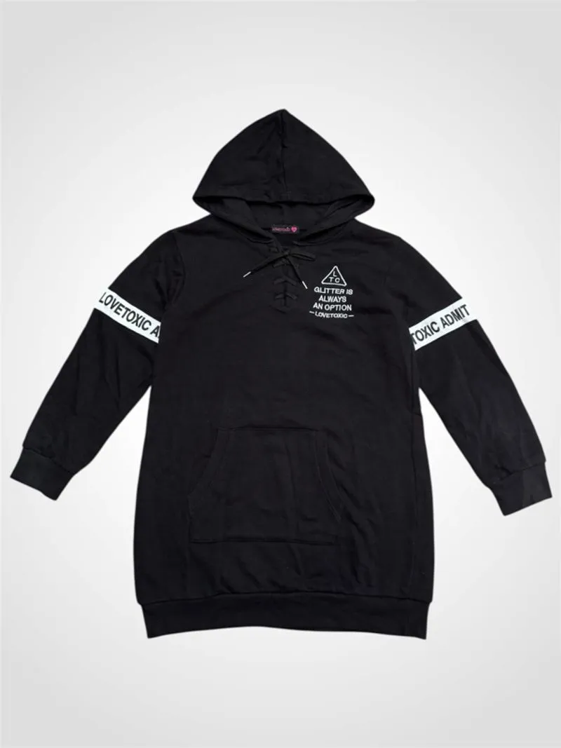 Hoodie Love Toxic Size S fit to M photo 1
