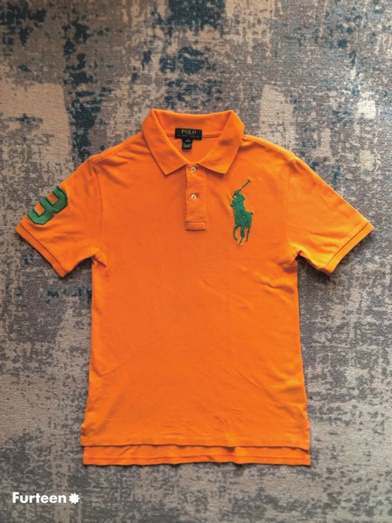 Polo Ralph Lauren Size XS Orange Short Sleeve photo 1
