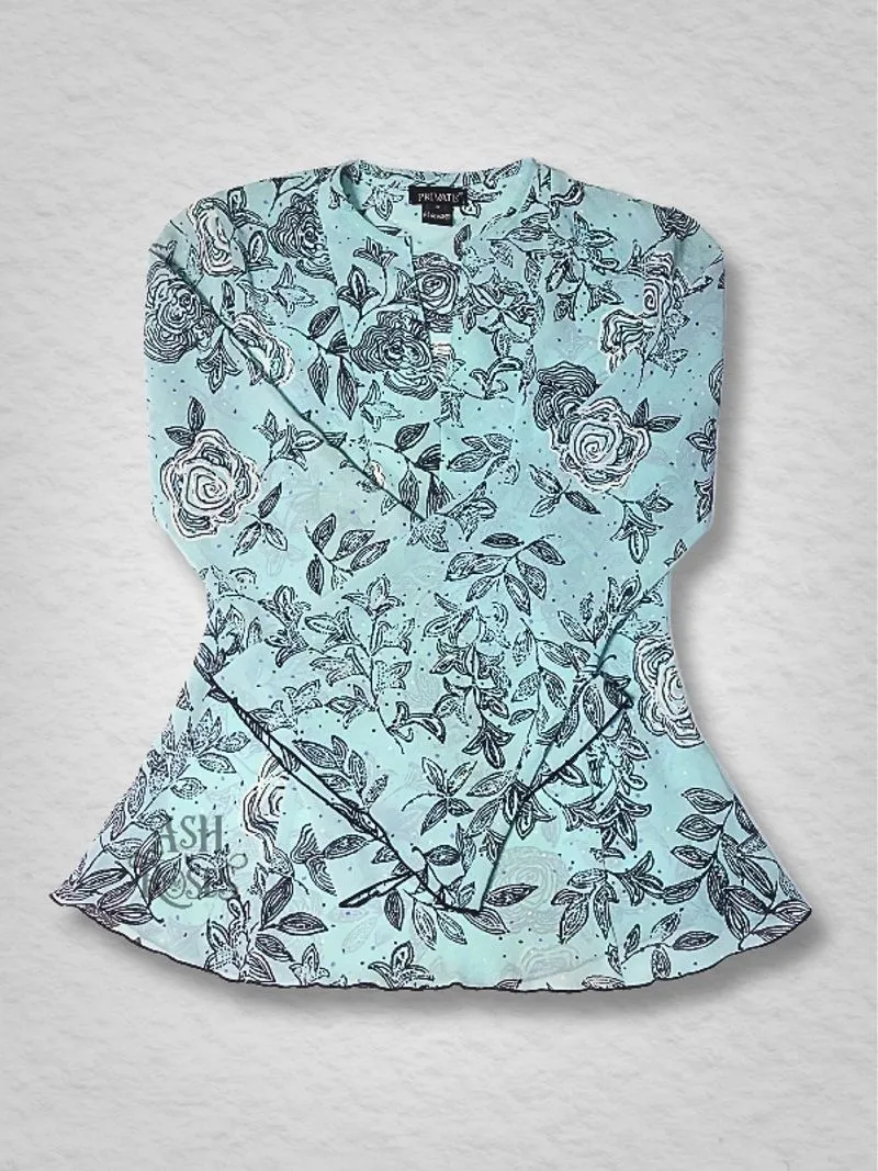 Flare Sleeves Top photo 1