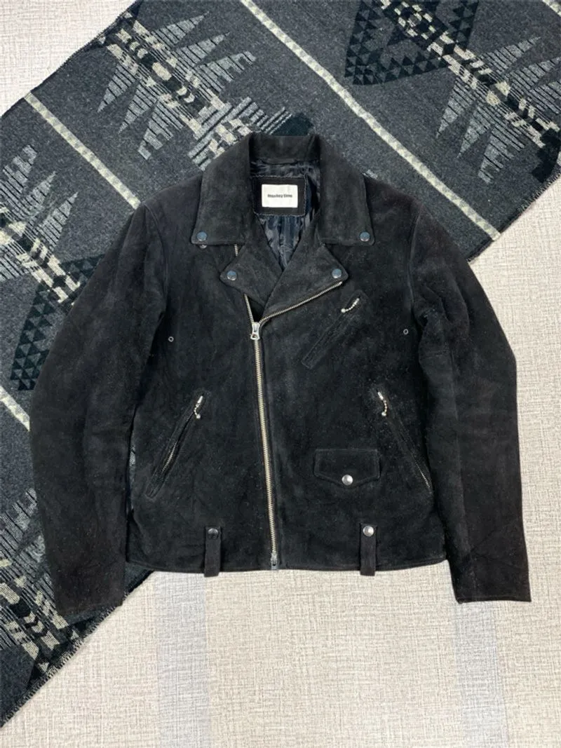 Monkey Time Ramones Double Rider Suede Jacket photo 1