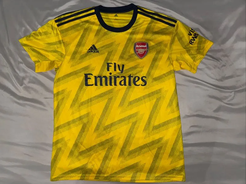 Adidas Arsenal Away Jersey 19/20 Yellow Navy Blue photo 1