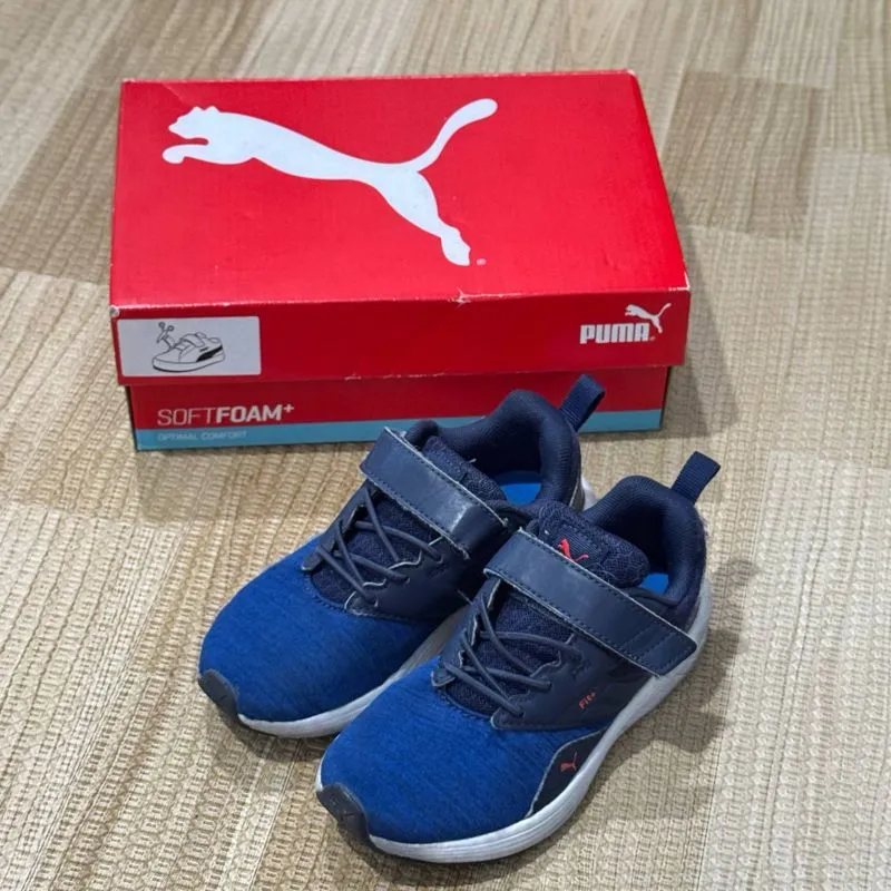 Sepatu Anak Puma NRGY Comet V  PS ‘Peacoat’ Palace Blue photo 1