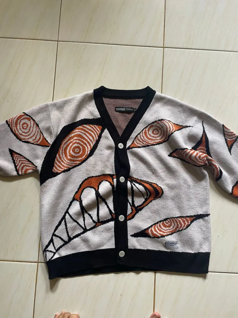 cardigan knitwear anime photo 1