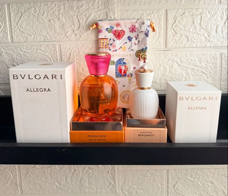 Bvlgari allegra passegiata & bvlgari magnifying bergamot  photo 1