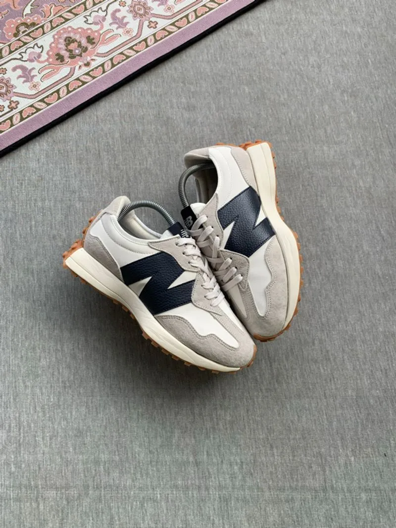 New Balance 327 Moonbeam White Navy photo 1