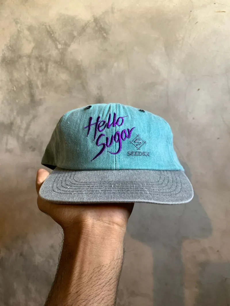 Vintage Classic Golfer Hat Cap Trucker Snapback Hello Washed photo 1