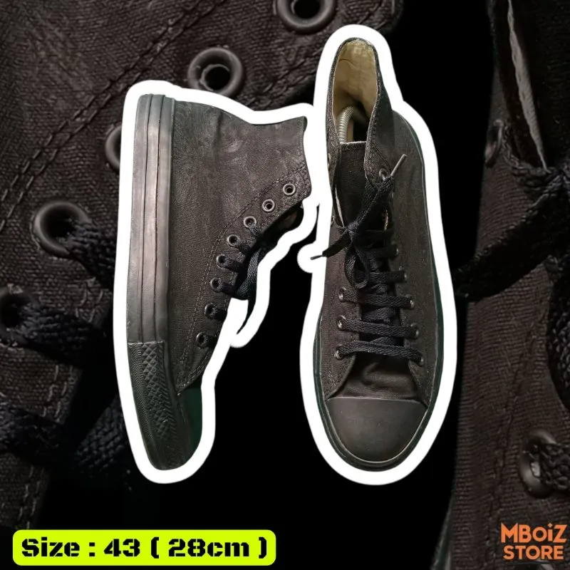 Sepatu Converse CTAS HI Black photo 1