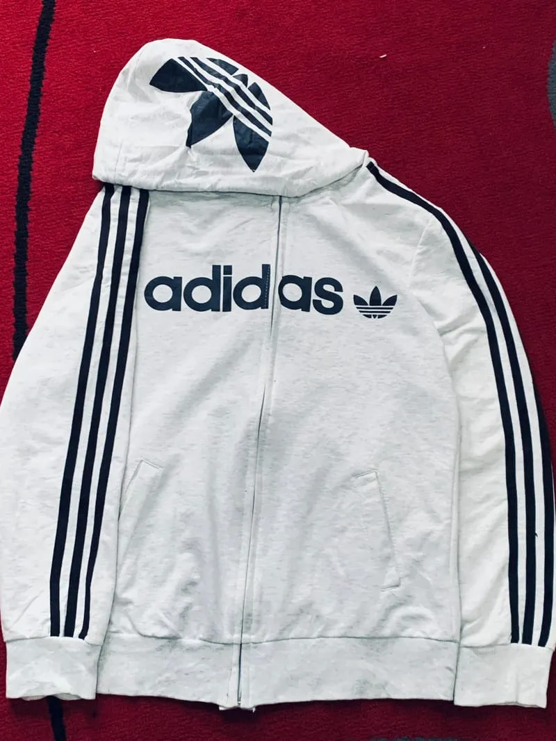 Adidas Casual Sweater Pria white photo 1