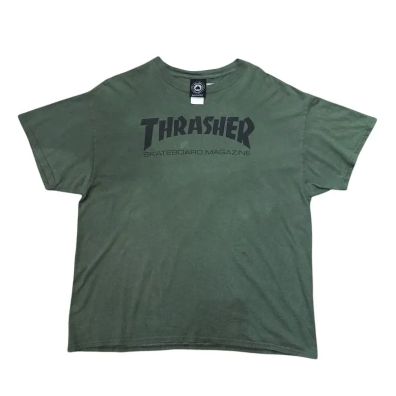 Faded Thrasher Skateboard Magazine Tees photo 1