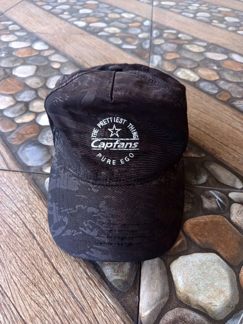 Miniso japan black baseball cap.
 photo 1