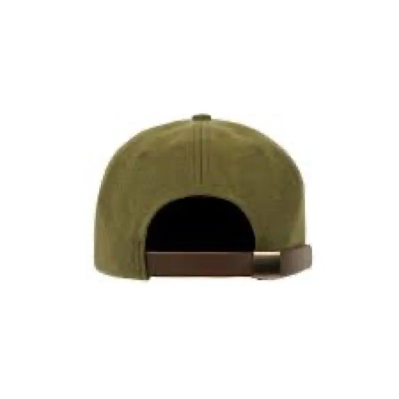 Palace x Engineered Garments Ebbets 6 Panel Hat Olive Green - Preloved