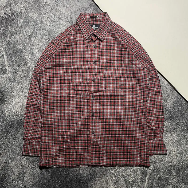 Flannel Aquascutum Plaid Red photo 1