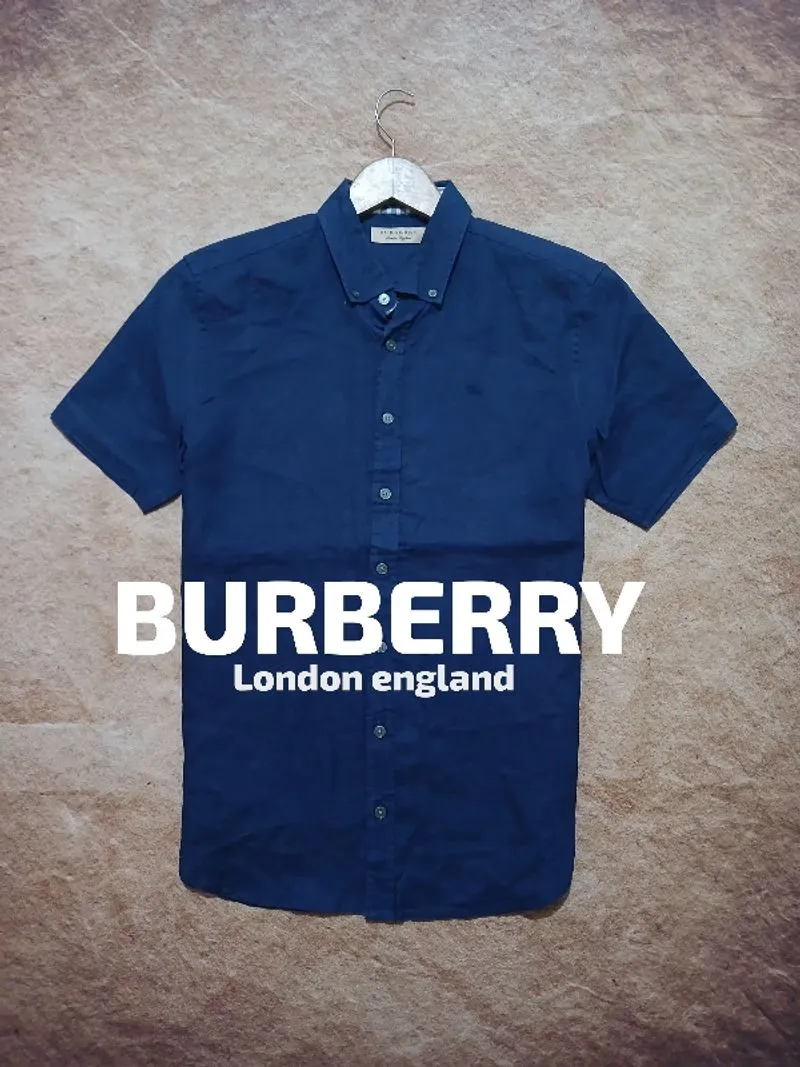 Shirt kemeja pendek burberry authentic second oiginal photo 1