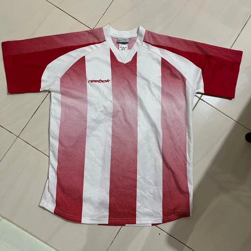 Reebok Sportswear Casual Jersey Pria white red photo 1