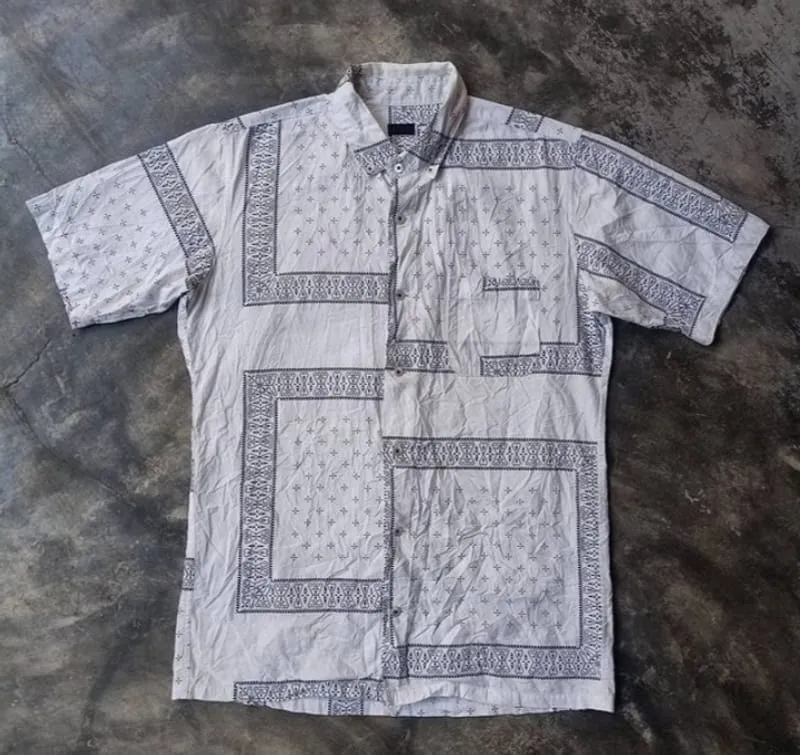Vintage Formal shirt Pria white photo 1