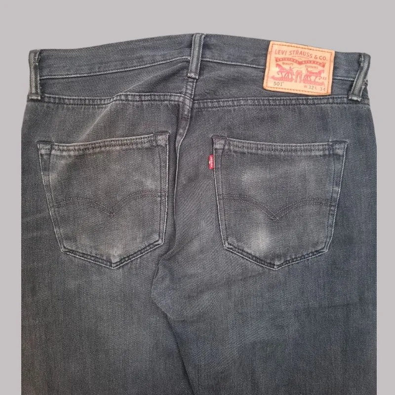 JEANS LEVIS 501 DARK GREY photo 1