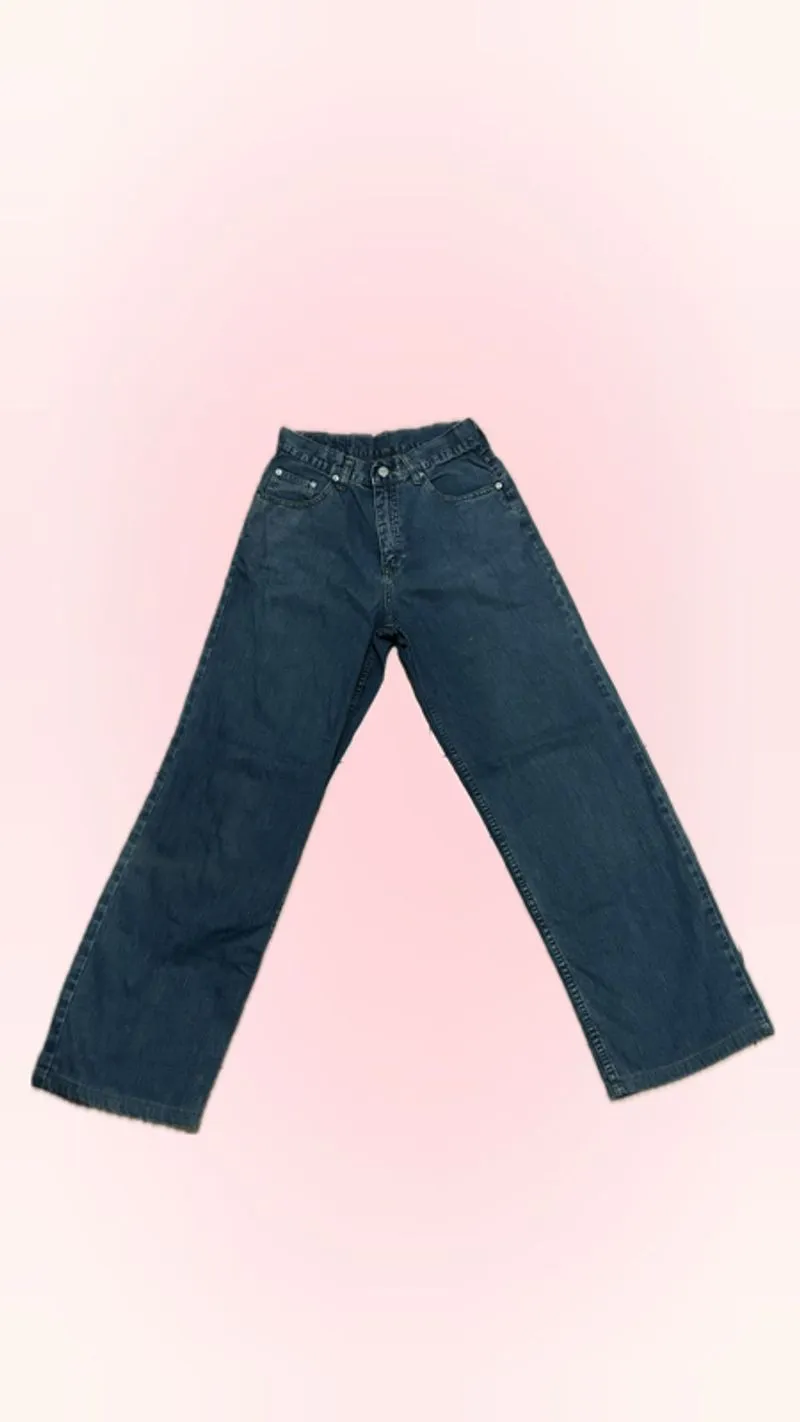  Dark Jeans Wide Leg  photo 1