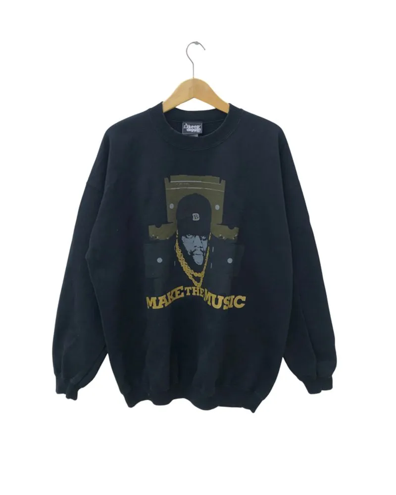 Crewneck hip hop size xl kaos band rapper y2k photo 1