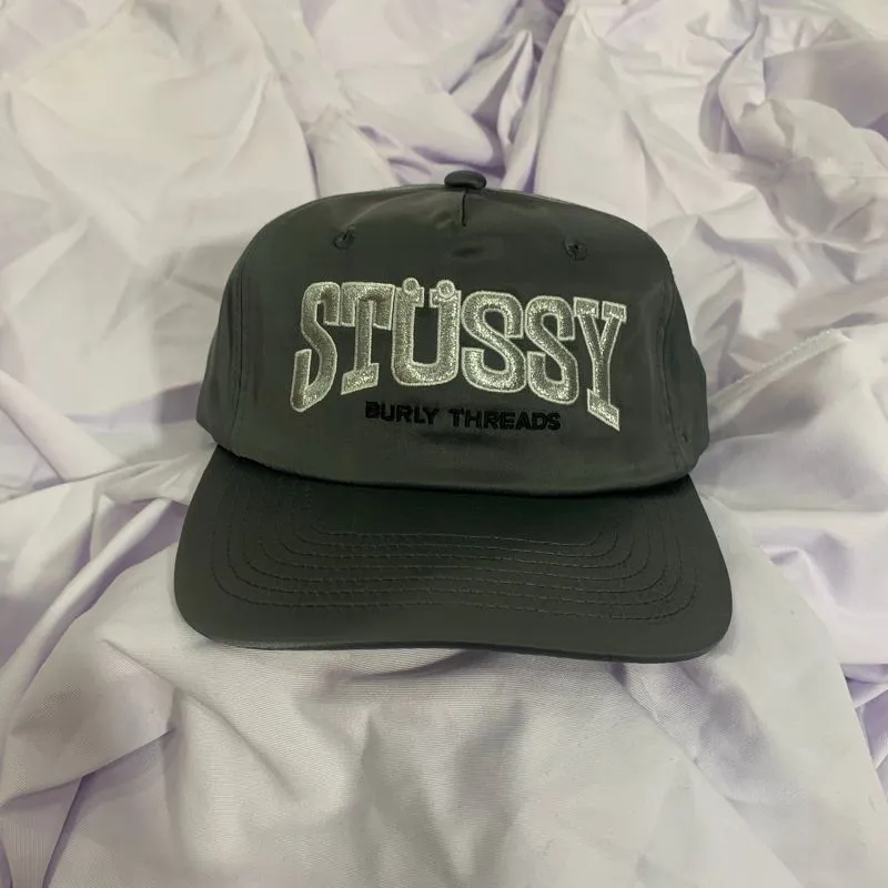 Stussy burly threads cap hat photo 1