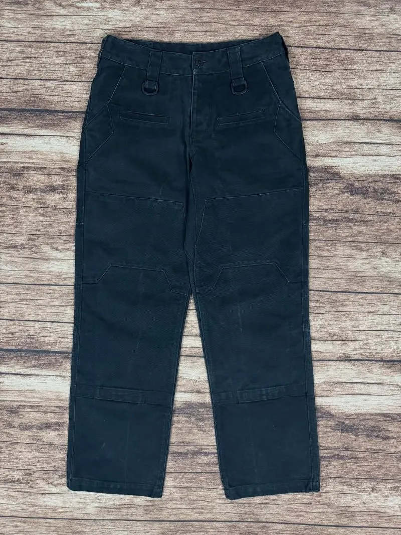 cut & sewn duck canvas double knee long pants #JLLP462 photo 1
