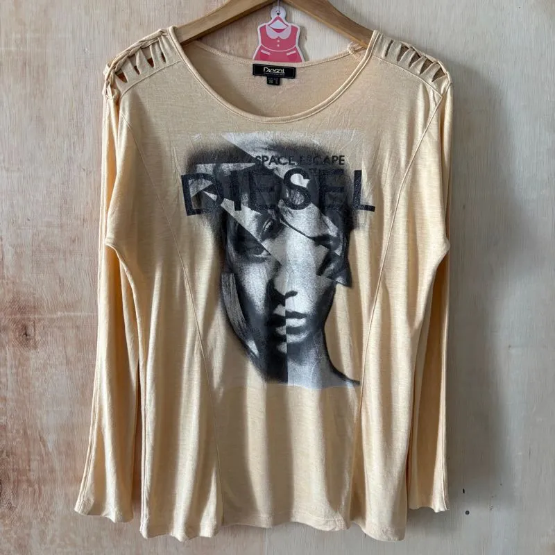Y2K Punk Emo Grunge Diesel Long Sleeve photo 1