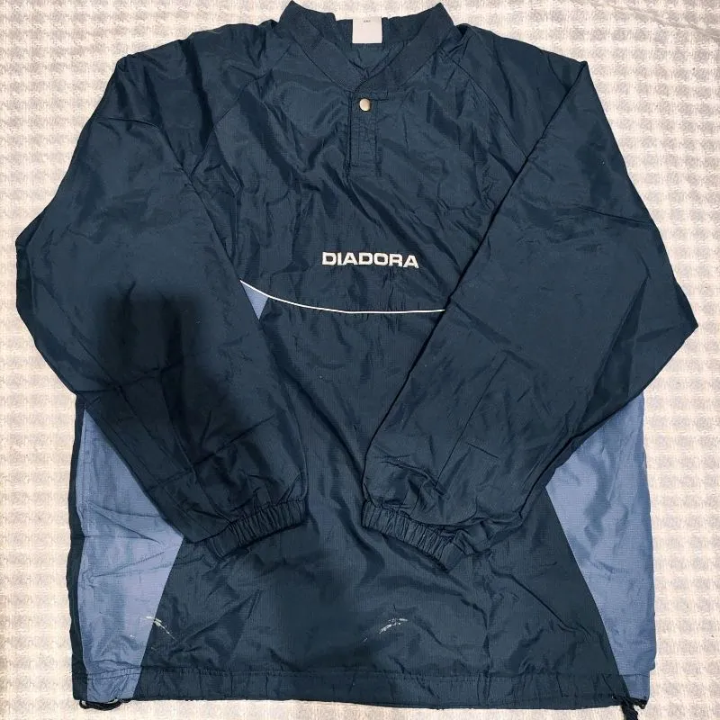 Jaket windbreaker pria diadora size XL full bordir photo 1