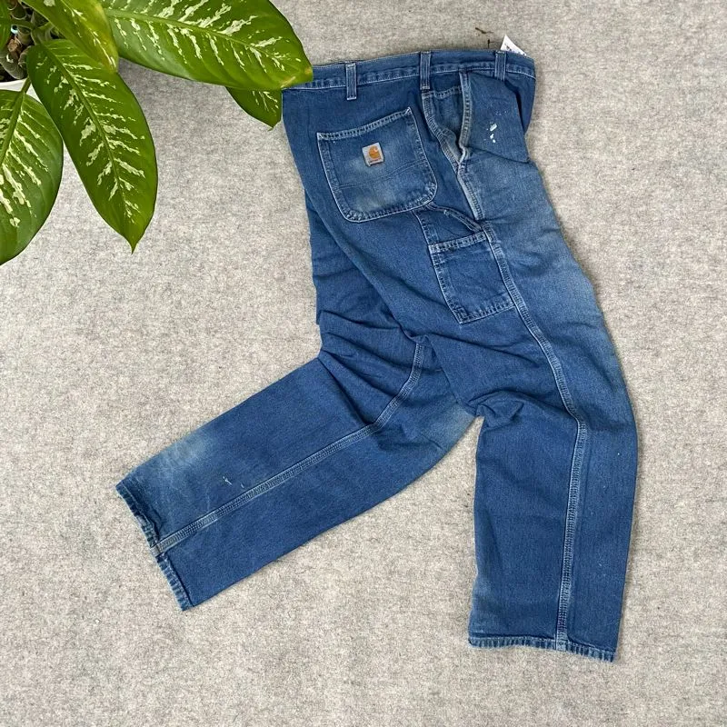 Long pants denim Carharrt carpenter super cakep  photo 1