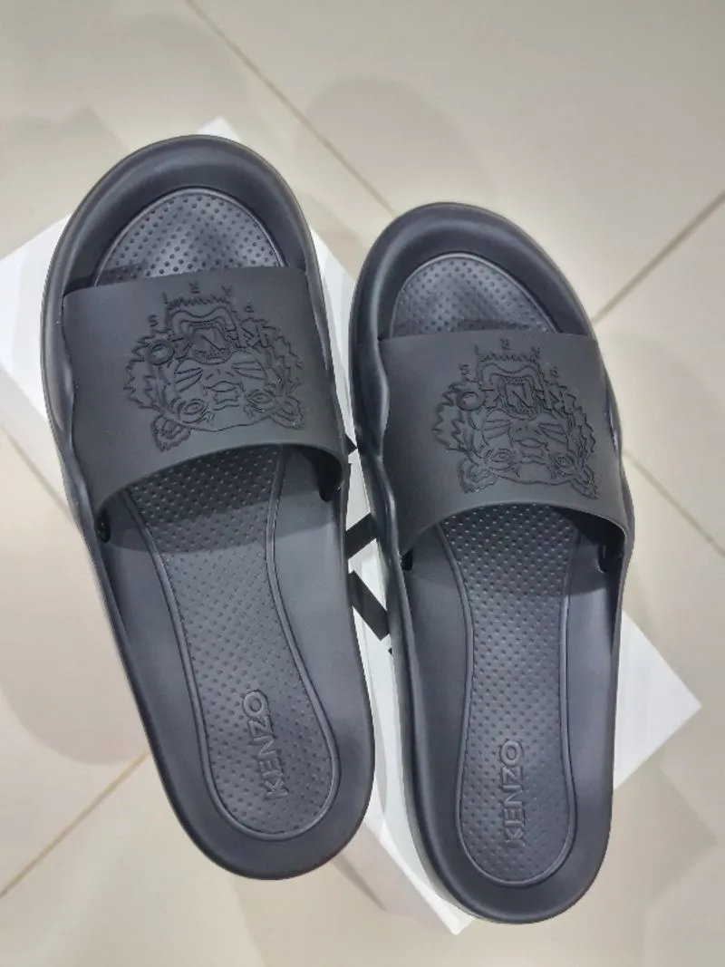 Sandal Kenzo - Pool Mules Tiger Black Size 43 Ori photo 1