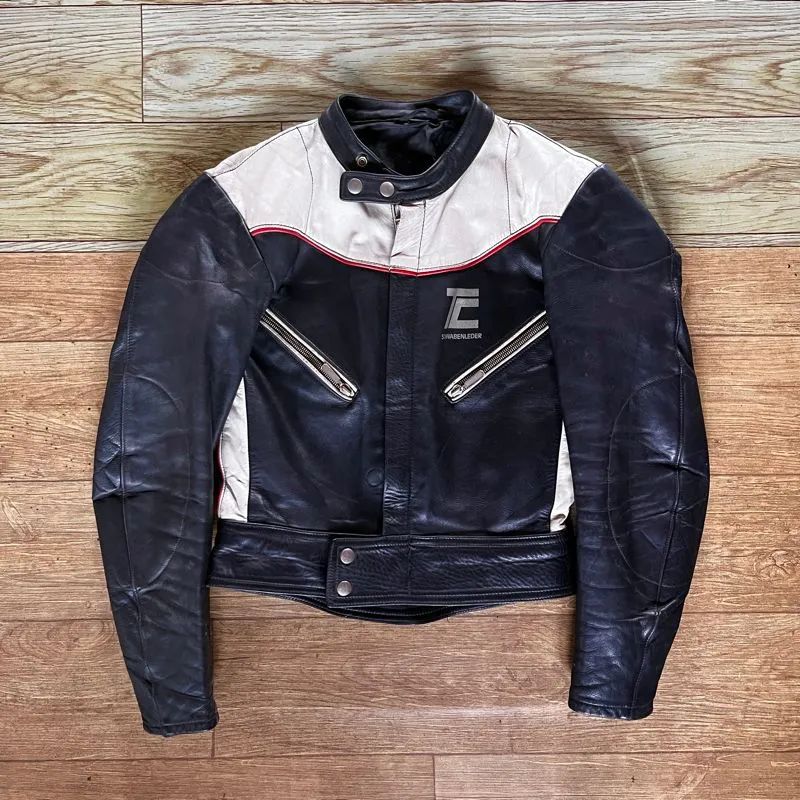 Bikers leather jacket photo 1