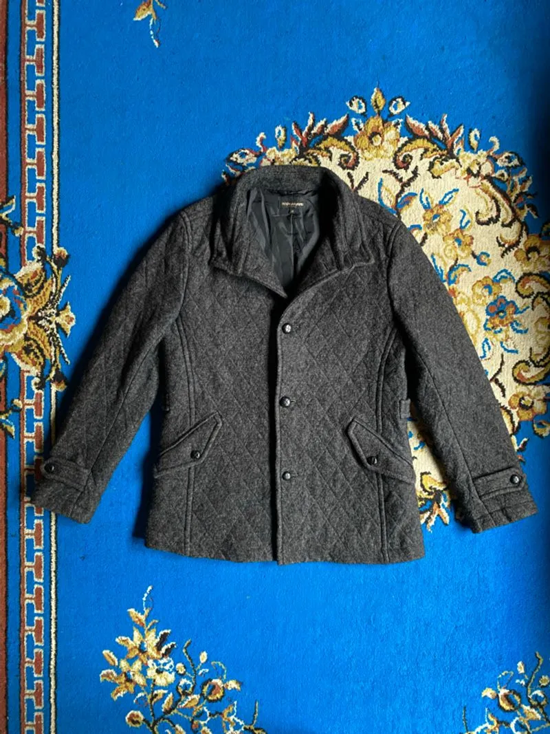 HIDEAWAYS by NICOLE Wool Quilted Coat photo 1