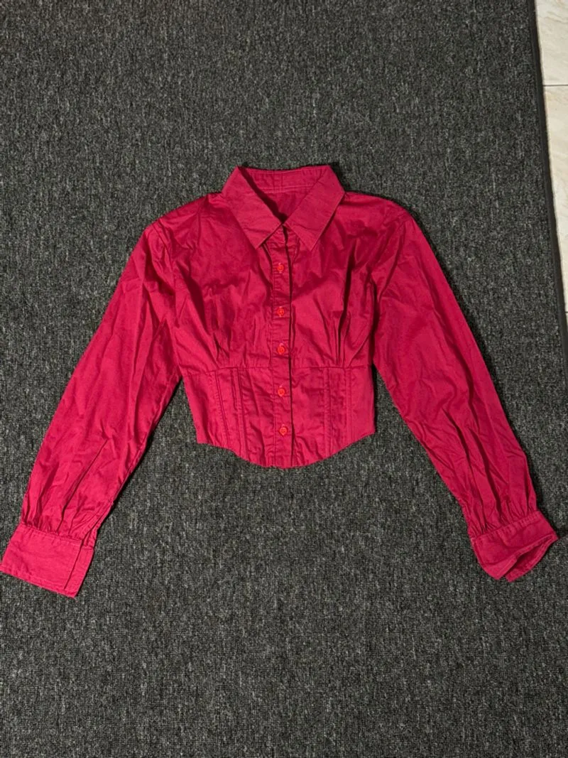 pink shirt no brand photo 1