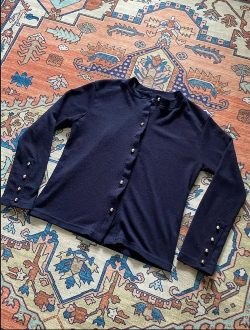 sweetshirt navy photo 1