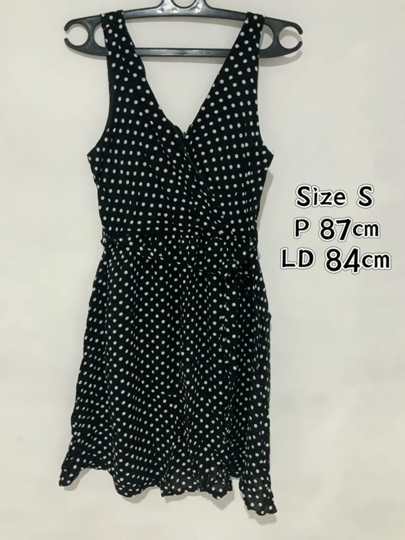 Polka Dot Cocktail Mini Dress photo 1