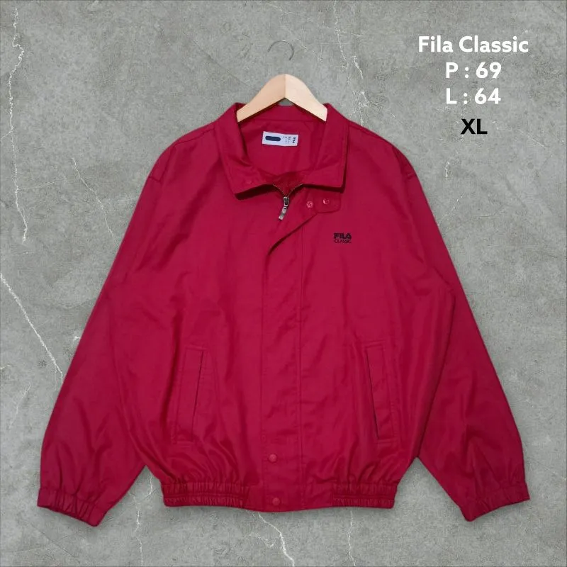 Fila Classic Casual Golf Windbreaker Fuschia photo 1