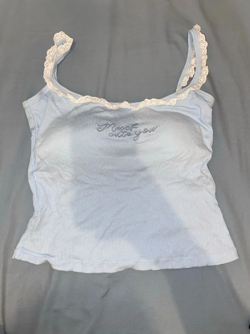 Tanktop cute renda photo 1
