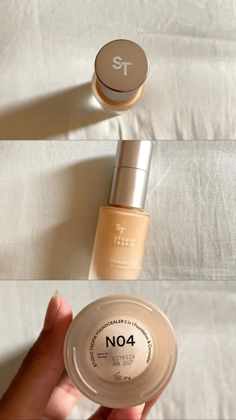 [FREE 3 ITEMS MAKEUP] Studio Tropik Foundcealer N04 photo 1