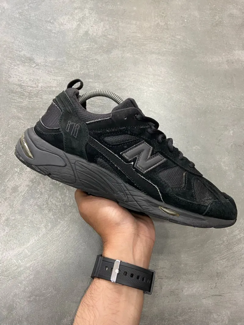 New Balance 878 Black Full Black Triple Black (CM878XL) photo 1