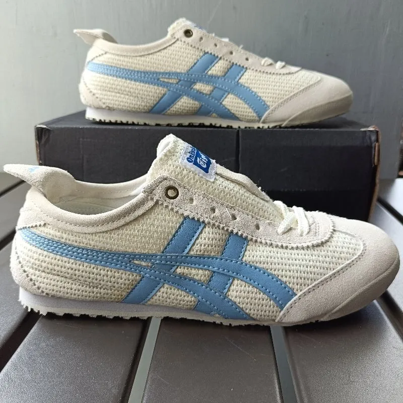 Sepatu olahraga sneakers Onitsuka Tiger Cream Blue size 40 photo 1