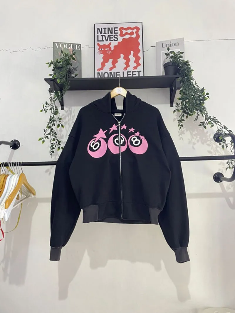 Hoodie Zipper Boxy Ball photo 1