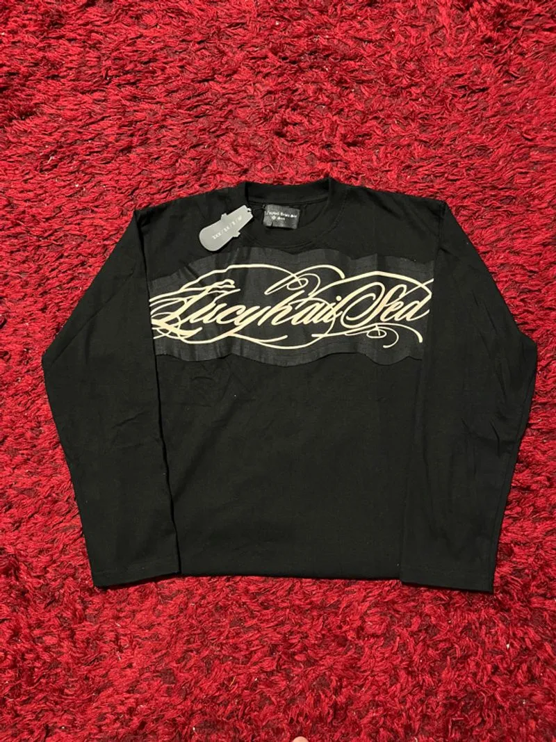 longsleeve cursive size M new fullset photo 1