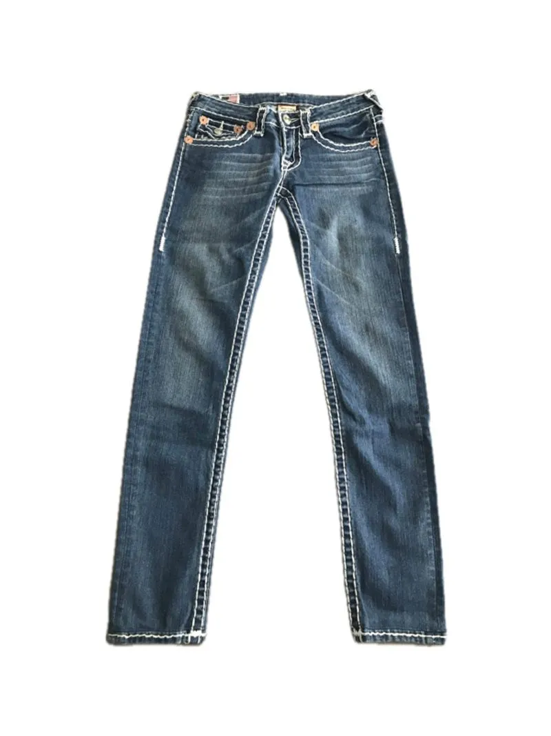 Vintage Y2K True Religion Low-waist Skinny Jeans  photo 1