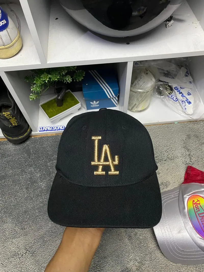 MLB Streetwear Sportswear Hat Pria black photo 1