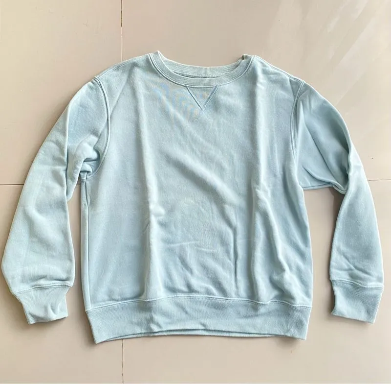 Sweatshirt Uniqlo Light Blue/ Mint photo 1