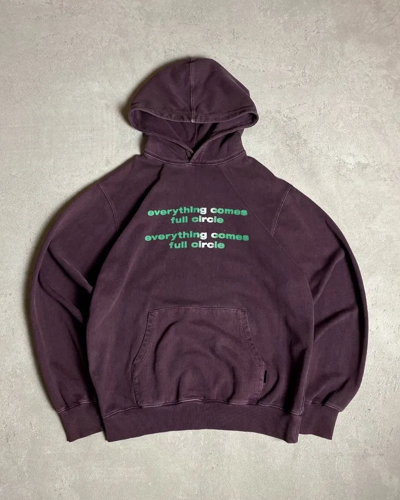 thisisneverthat Streetwear Y2K Hoody Pria purple multicolor photo 1