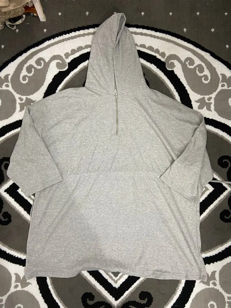 hoodie lengan pendek jumbo photo 1